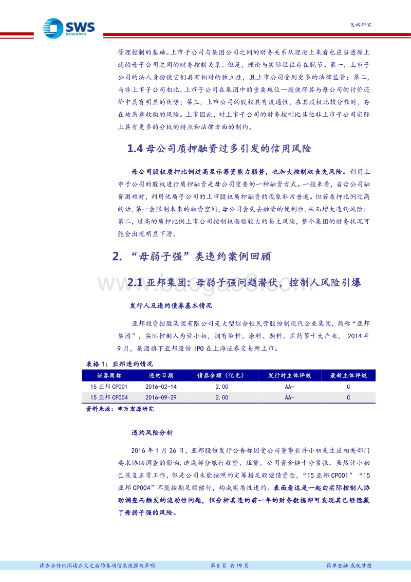 “企业信用风险排查”专题之七：三维度辨析“母弱子强”风险.pdf_第5页