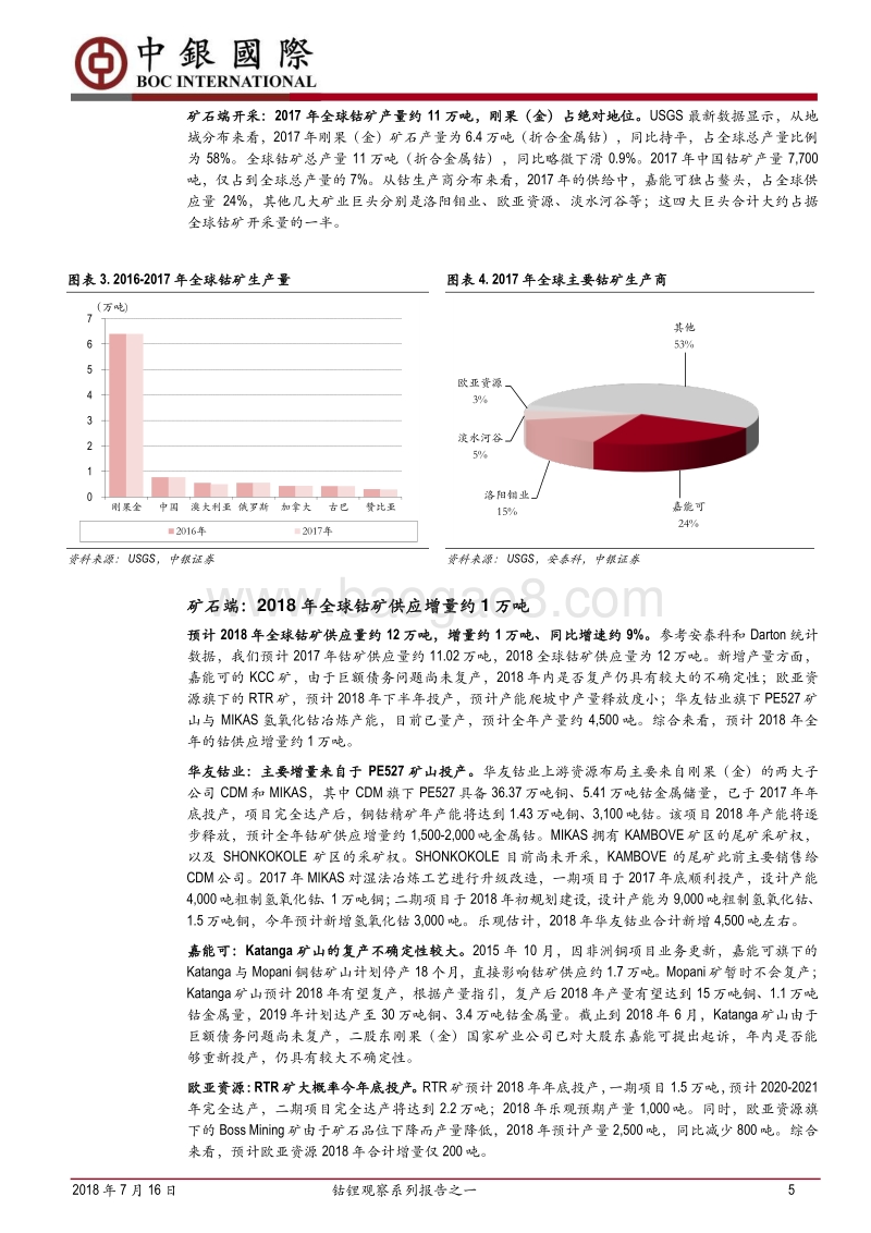钴锂观察系列报告之一：钴中长期供需偏紧，短期价格有望企稳反弹.pdf_第5页