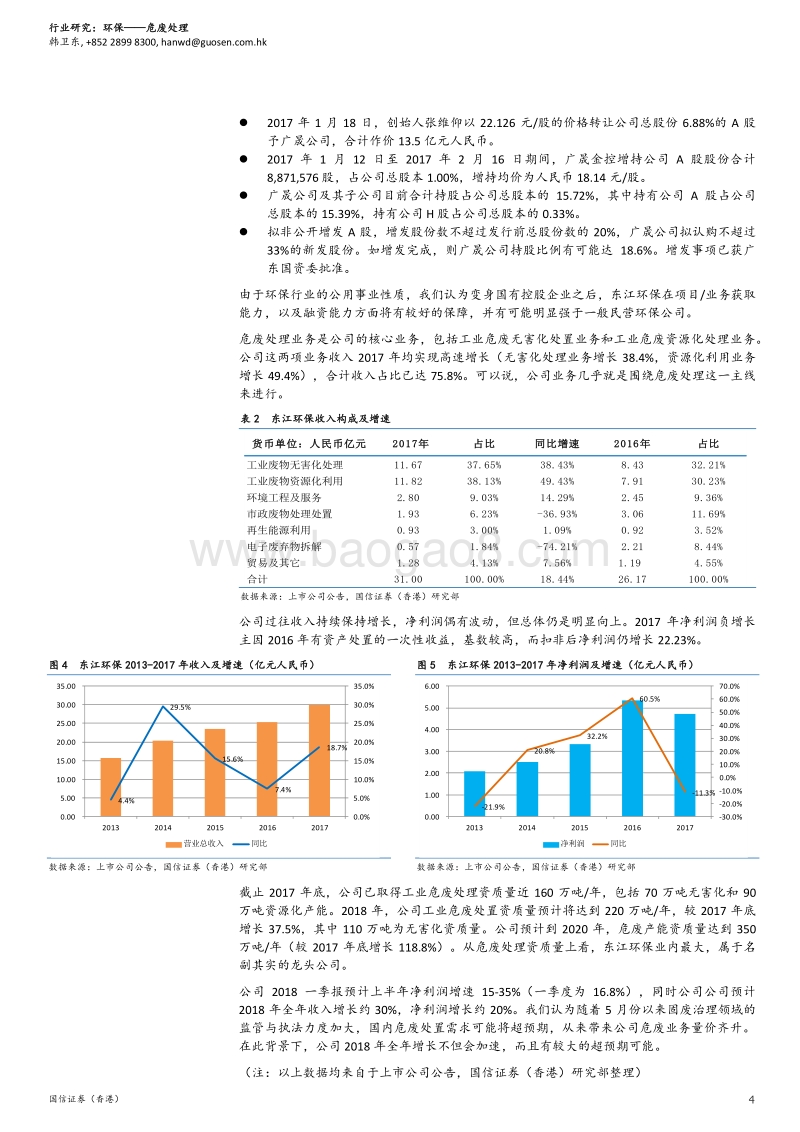 危废处理行业投资策略：监管执法趋严，高速增长在即.pdf_第4页