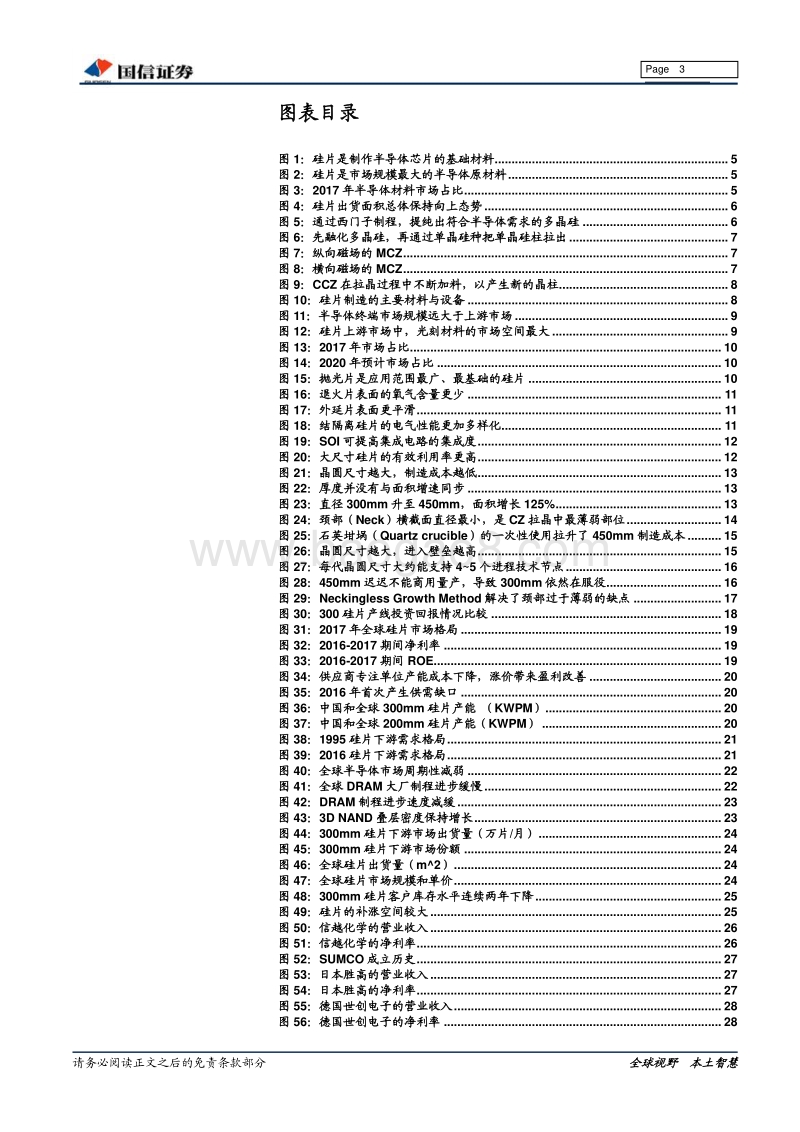 电子行业专题报告：“芯”辰大海系列之一——硅片市场开启七年景气周期.pdf_第3页