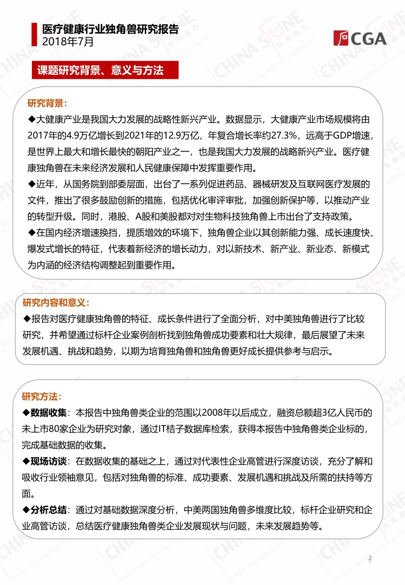 医疗健康行业独角兽深度研究报告.pdf_第2页