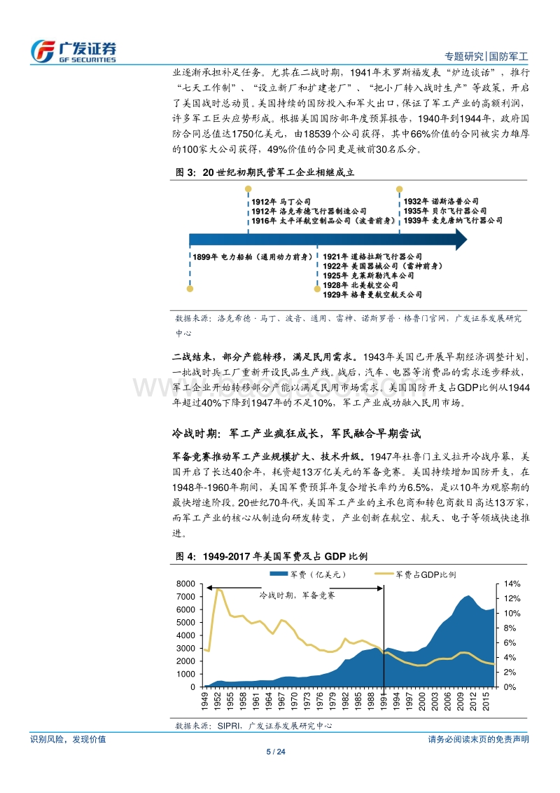 广发军工系列专题报告之六：美国军民融合发展历程.pdf_第5页