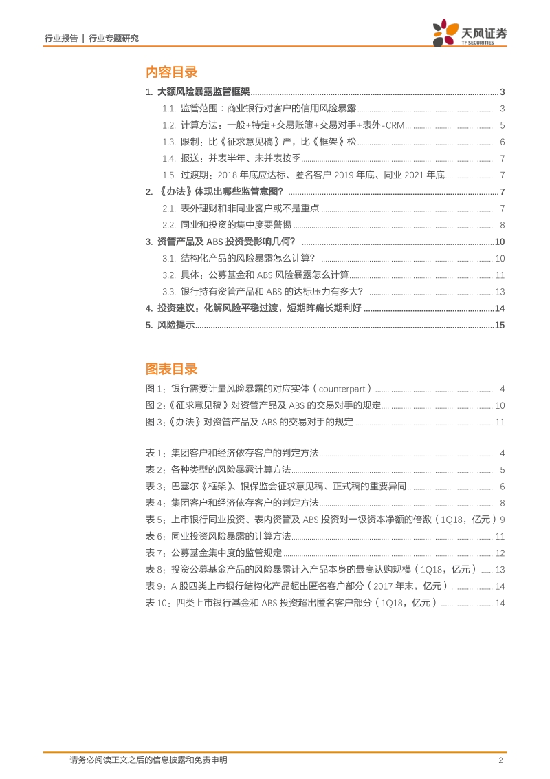 银行行业专题研究：大额风险暴露：严标准、广覆盖、宽期限，建立系统化的风险集中度管控框架.pdf_第2页