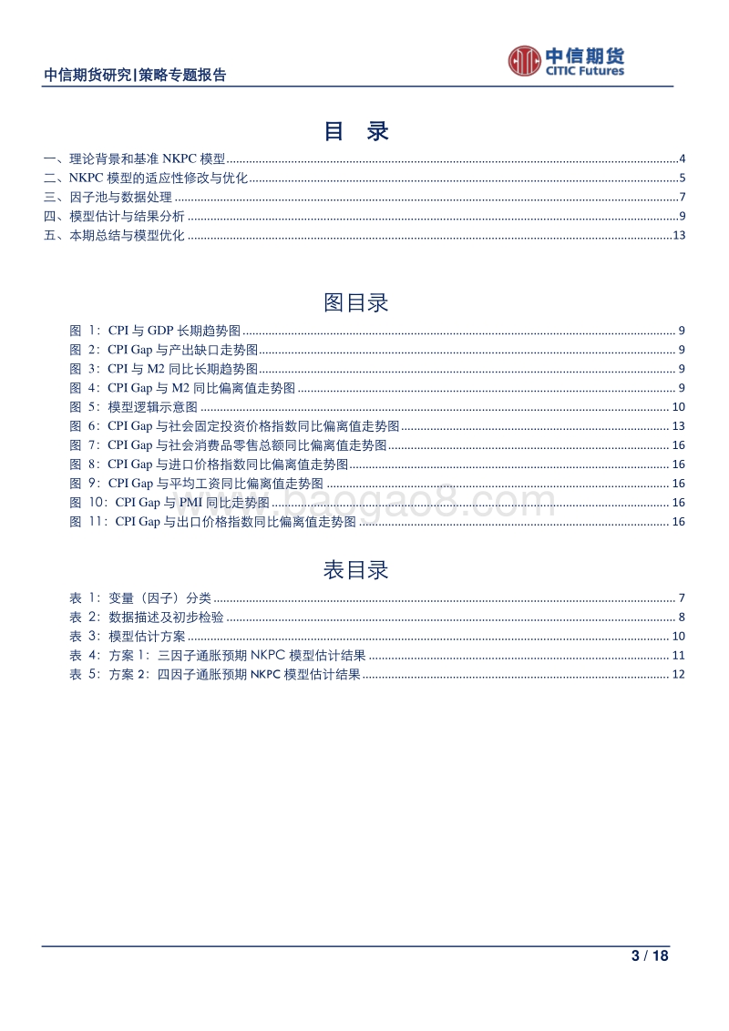经济预测研究系列专题之三：基于新凯恩斯菲利普斯曲线（NKPC）模型的通胀分析.pdf_第3页