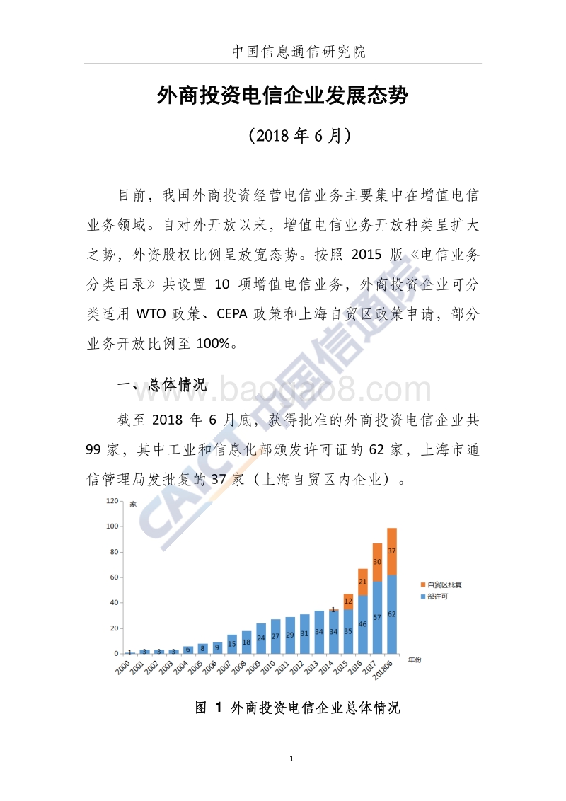 2018年6月外商投资电信企业发展态势.pdf_第2页