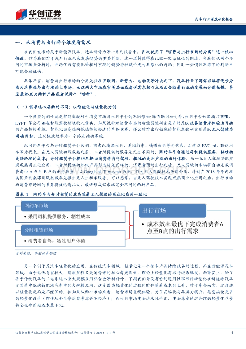 市场分化角度出发的新能源汽车需求端分析：大出行与消费升级.pdf_第4页