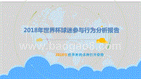 2018年世界杯球迷参与行为分析报告.pptx