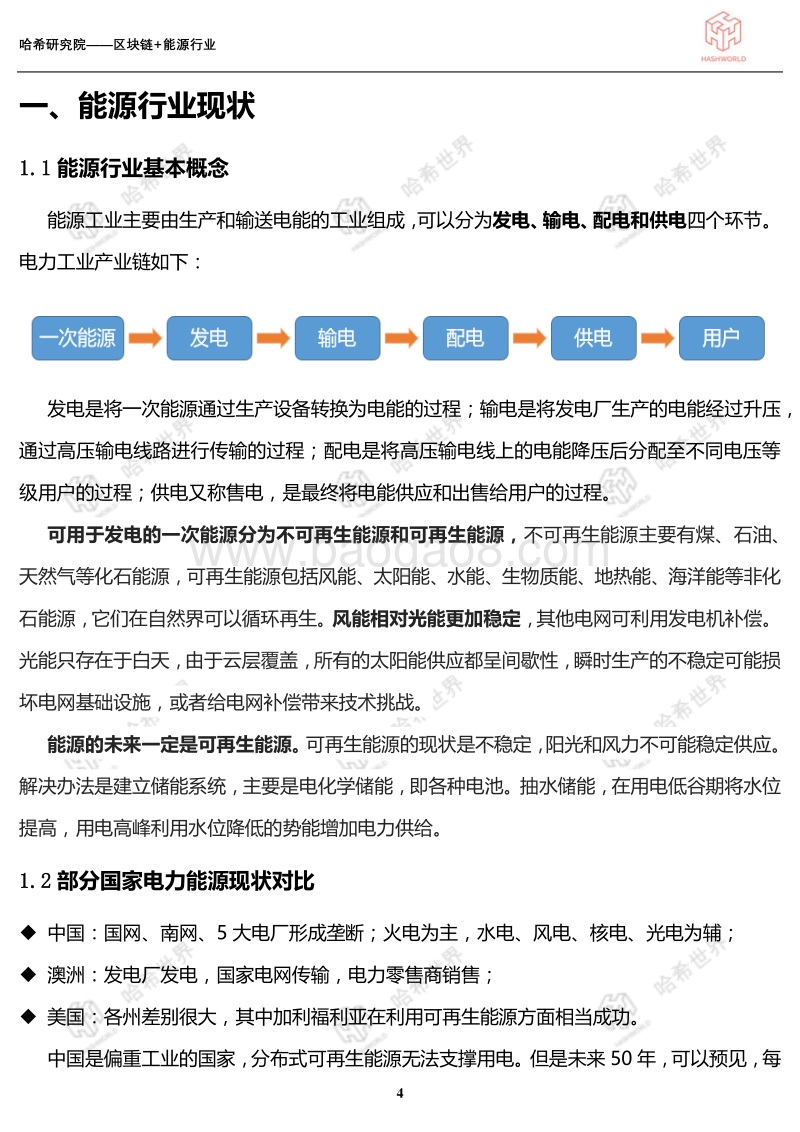 区块链应用研究系列（一）：区块链+能源行业.pdf_第4页