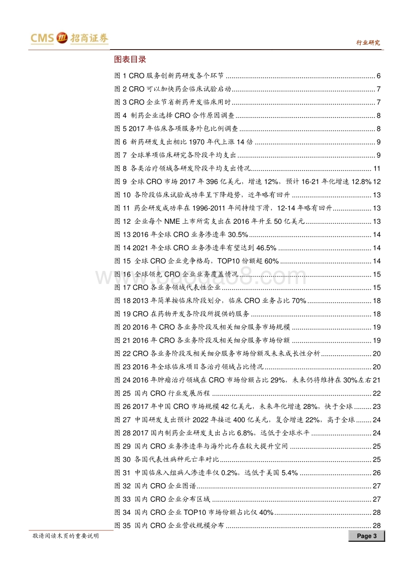 医药生物CRO行业深度报告：供需及效率提升，行业持续高景气度.pdf_第3页