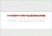 2018年简析PSA与电产成立驱动电机分析报告.pptx