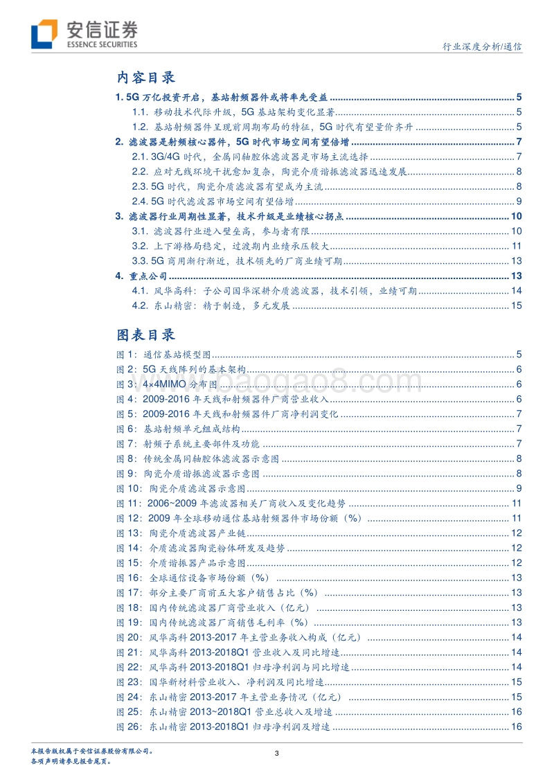 5G系列报告之八：小型化有望带动滤波器市场空间倍增，陶瓷介质或将成为主流.pdf_第3页