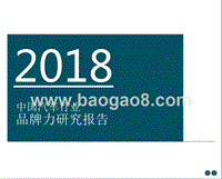 2018中国汽车行业品牌力研究报告.pptx