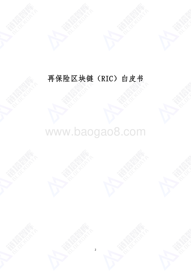 再保险区块链（RIC）白皮书.pdf_第2页