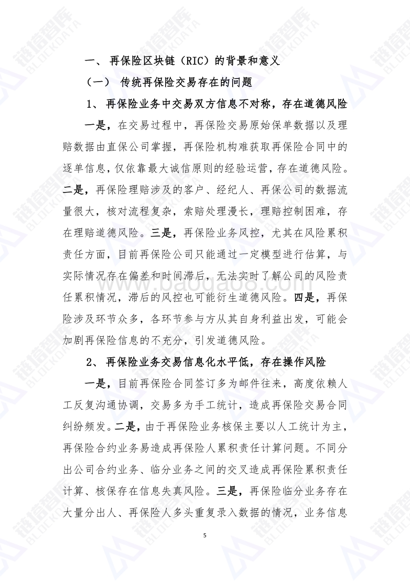 再保险区块链（RIC）白皮书.pdf_第5页