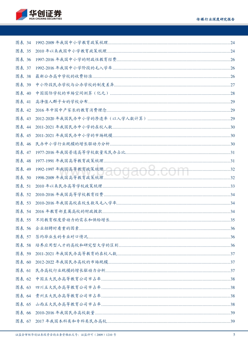 传媒行业深度研究报告：供需错位孕育超6000亿民办学校市场，从增长驱动模型看上市公司核心竞争力.pdf_第5页