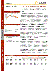 化工行业2018年下半年策略报告：全球视角看中国化工，推荐高景气行业龙头公司.pdf