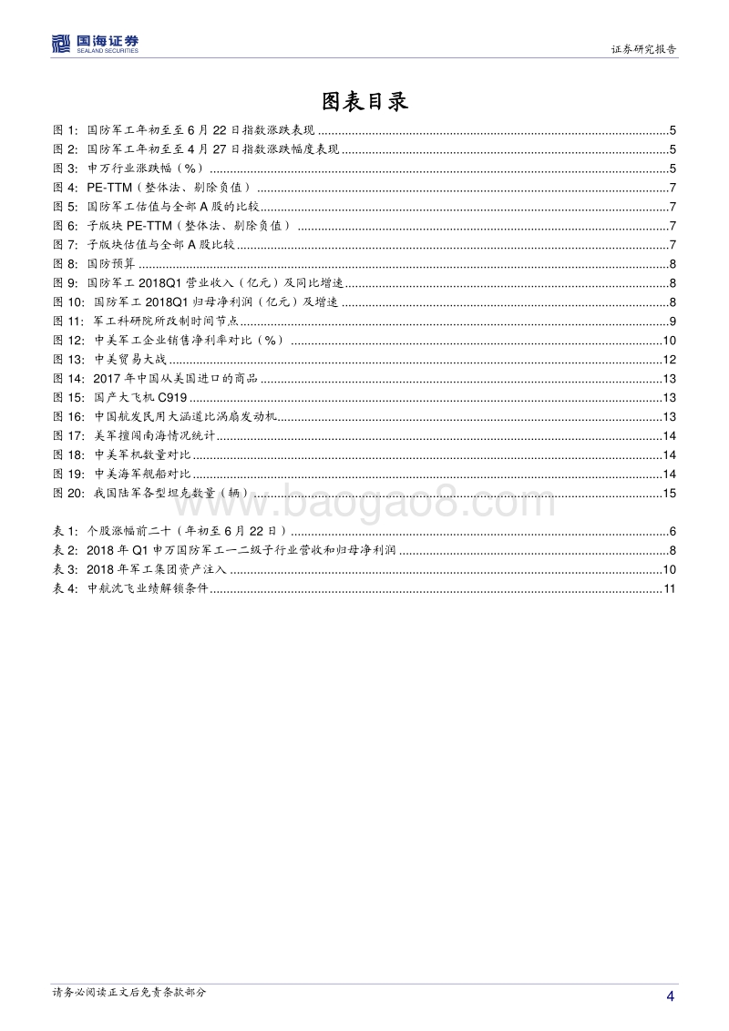 国防军工中期策略报告：聚焦核心关注改革，中美关系催化板块行情.pdf_第4页