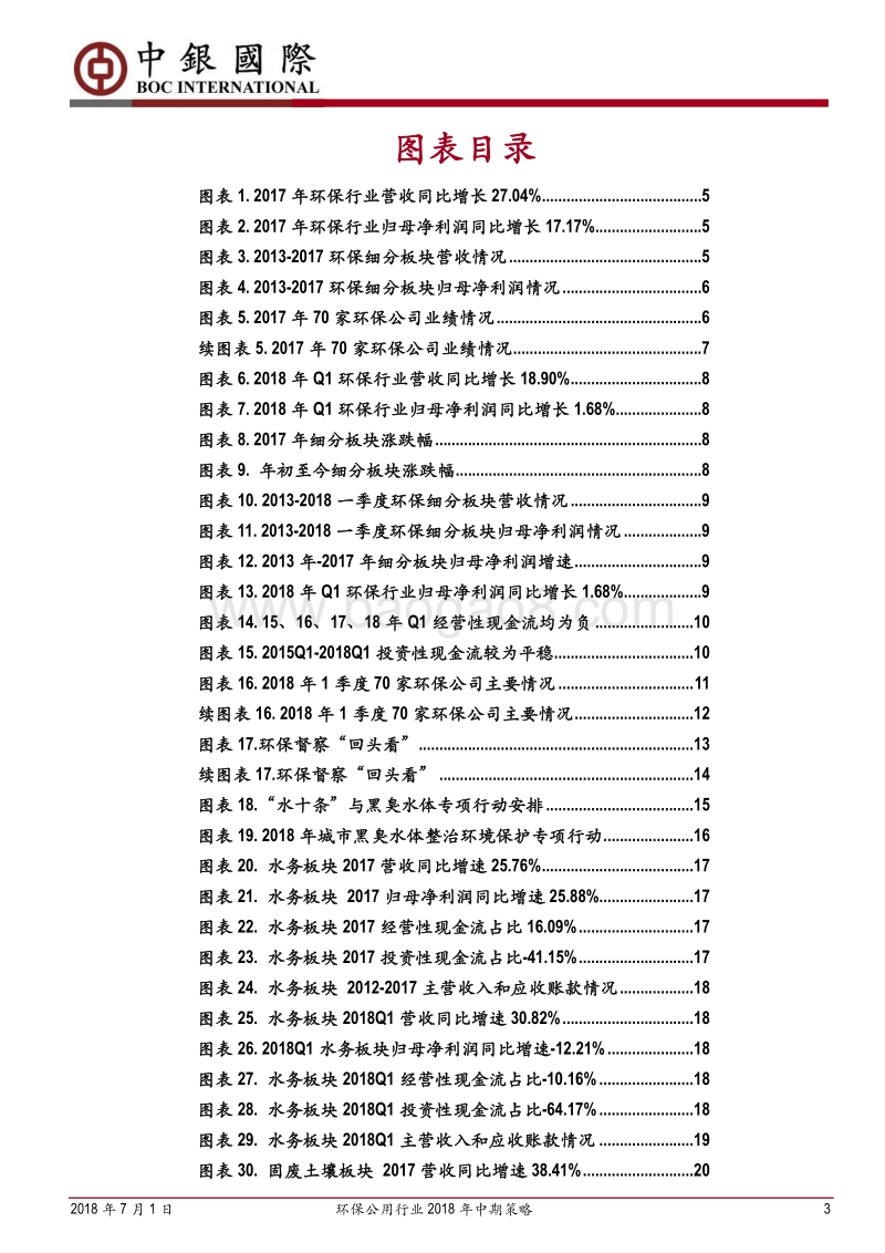 环保公用行业2018年中期策略：环保关注高景气细分子行业，电力关注火电业绩反转.pdf_第3页
