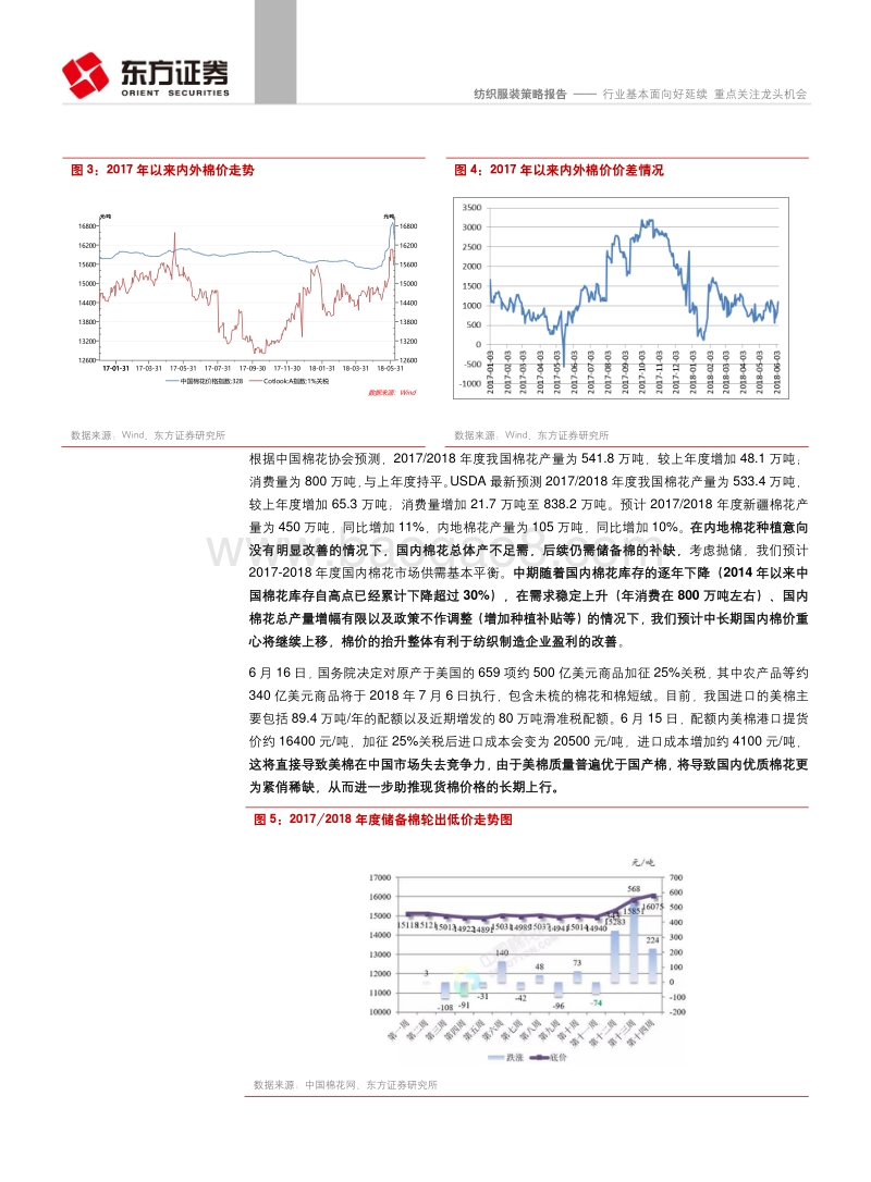 纺织服装行业策略报告：行业基本面向好延续，重点关注龙头机会.pdf_第5页