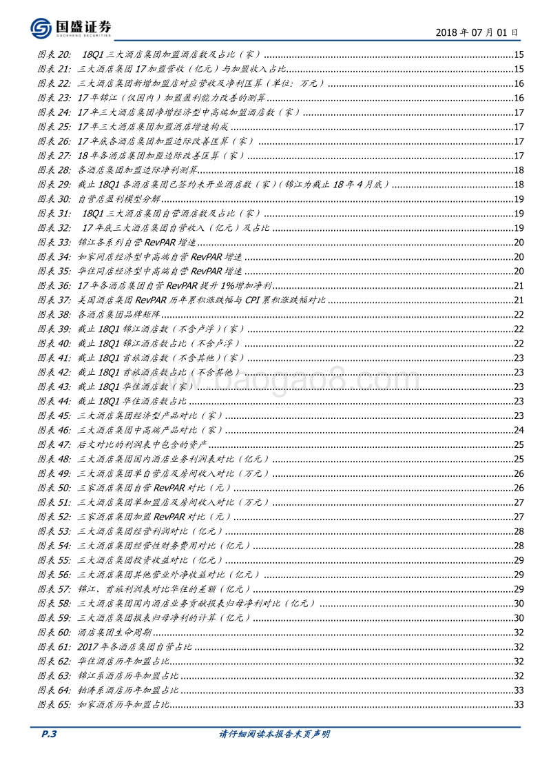 酒店行业系列深度之二：酒店集团比较性研究.pdf_第3页