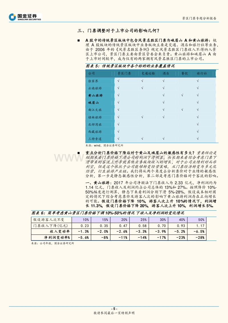 景区门票专题分析报告：景区票价回归本源，企业转型迫在眉睫.pdf_第5页