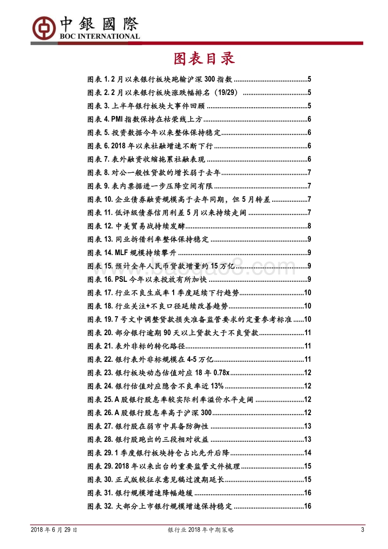 银行业2018年中期策略：估值筑底，分化持续.pdf_第3页