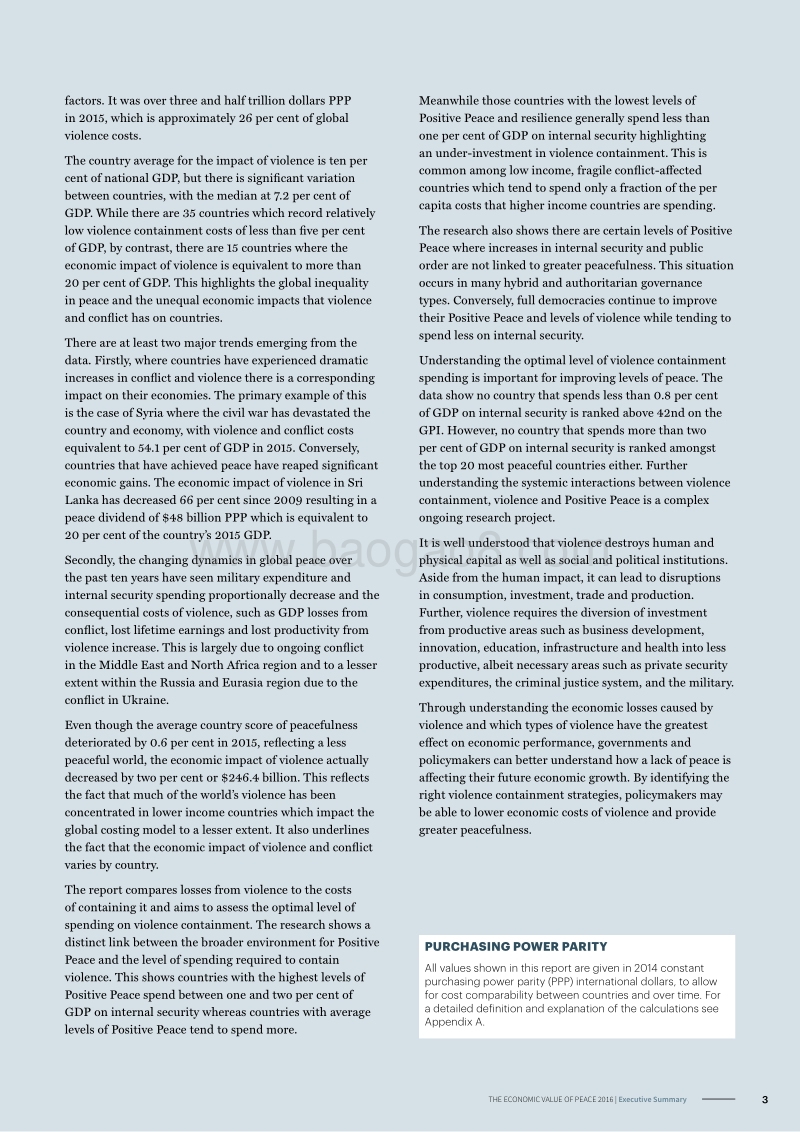 2016和平的经济价值报告（英文版）.pdf_第5页