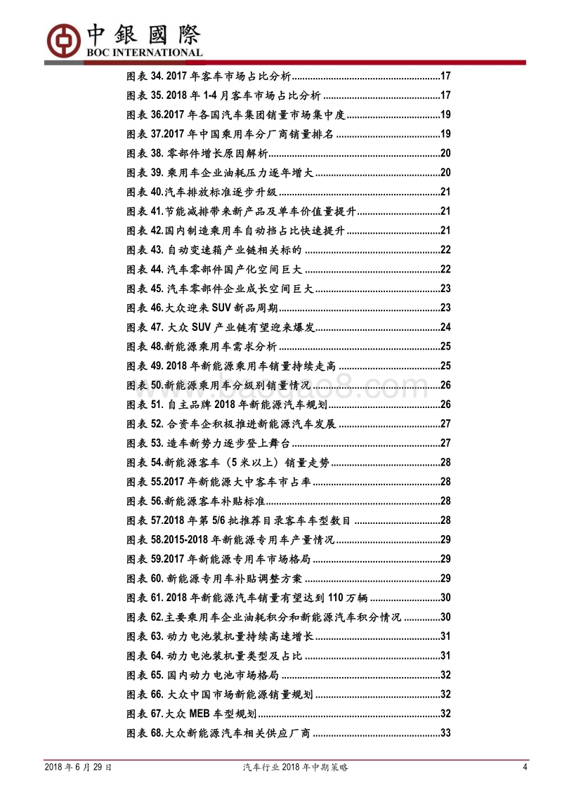汽车行业2018年中期策略：行业分化，龙头崛起.pdf_第4页