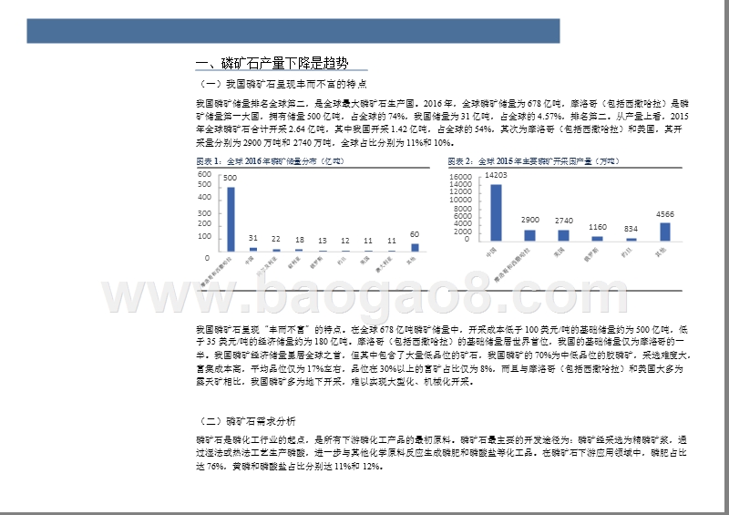 2018年中国磷矿-磷肥产业链整合分析报告.pptx_第5页