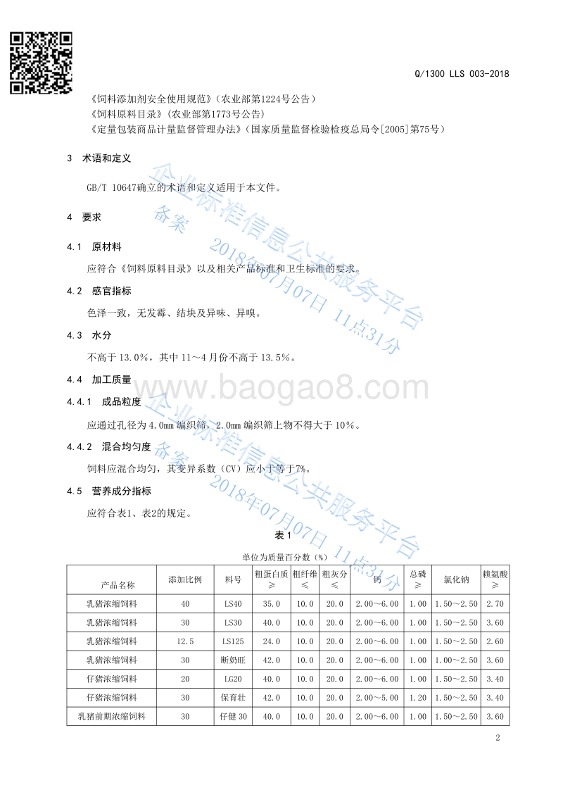 猪浓缩饲料Q1300LLS003-2016.pdf_第4页