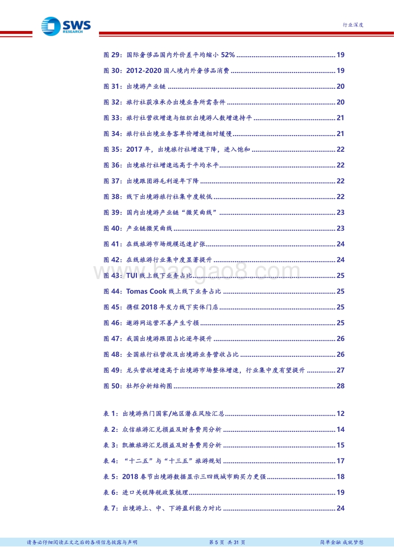 出境游行业深度研究之一：消费趋势决定长期空间，政经形势造就短期波动.pdf_第5页