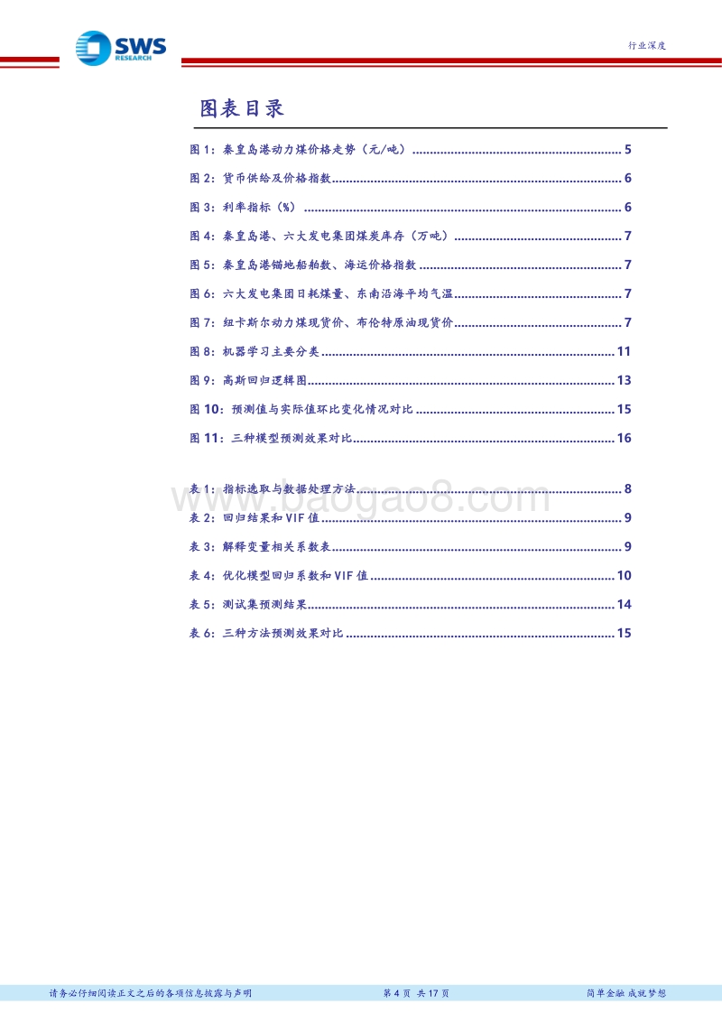 煤炭行业智能研究深度报告：基于机器学习方法的动力煤价格预测.pdf_第4页