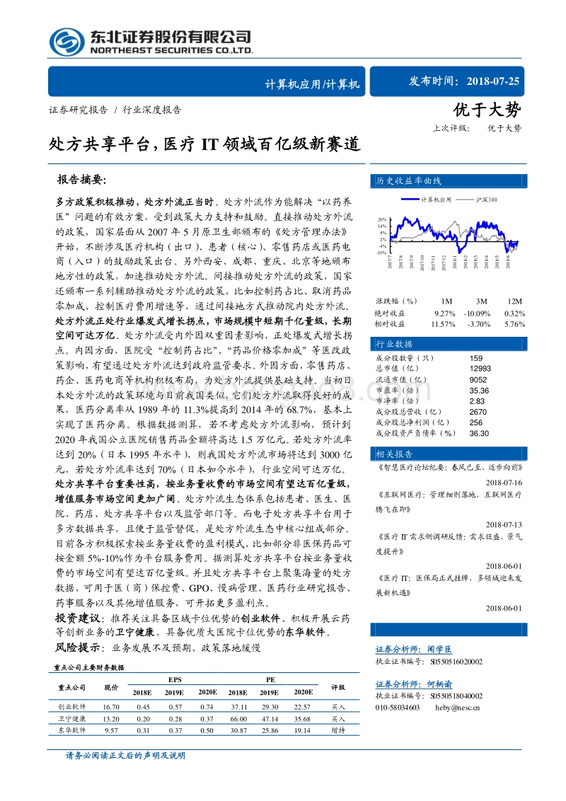 处方共享平台，医疗IT领域百亿级新赛道.pdf_第1页