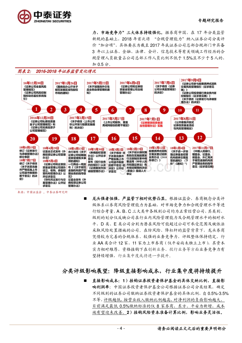 2018年券商分类结果综述：评级引导合规经营，龙头强者恒强.pdf_第4页