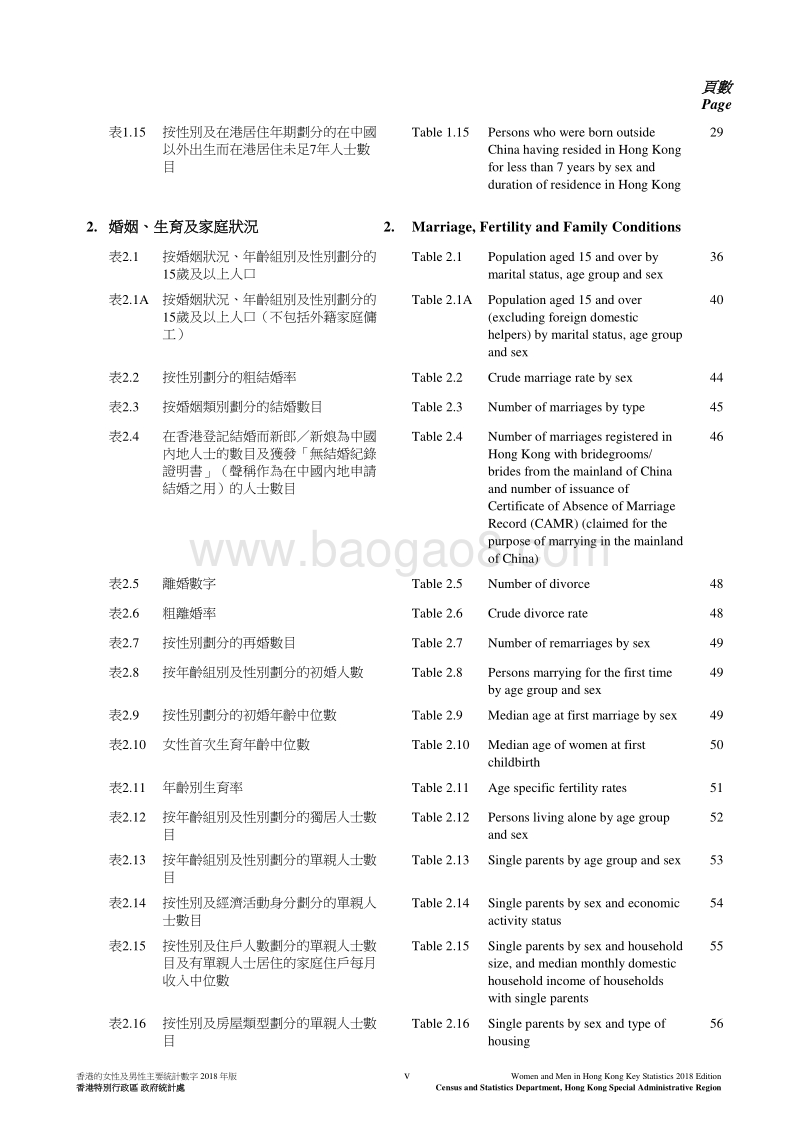 2018年版香港的女性及男性主要统计数字.pdf_第5页