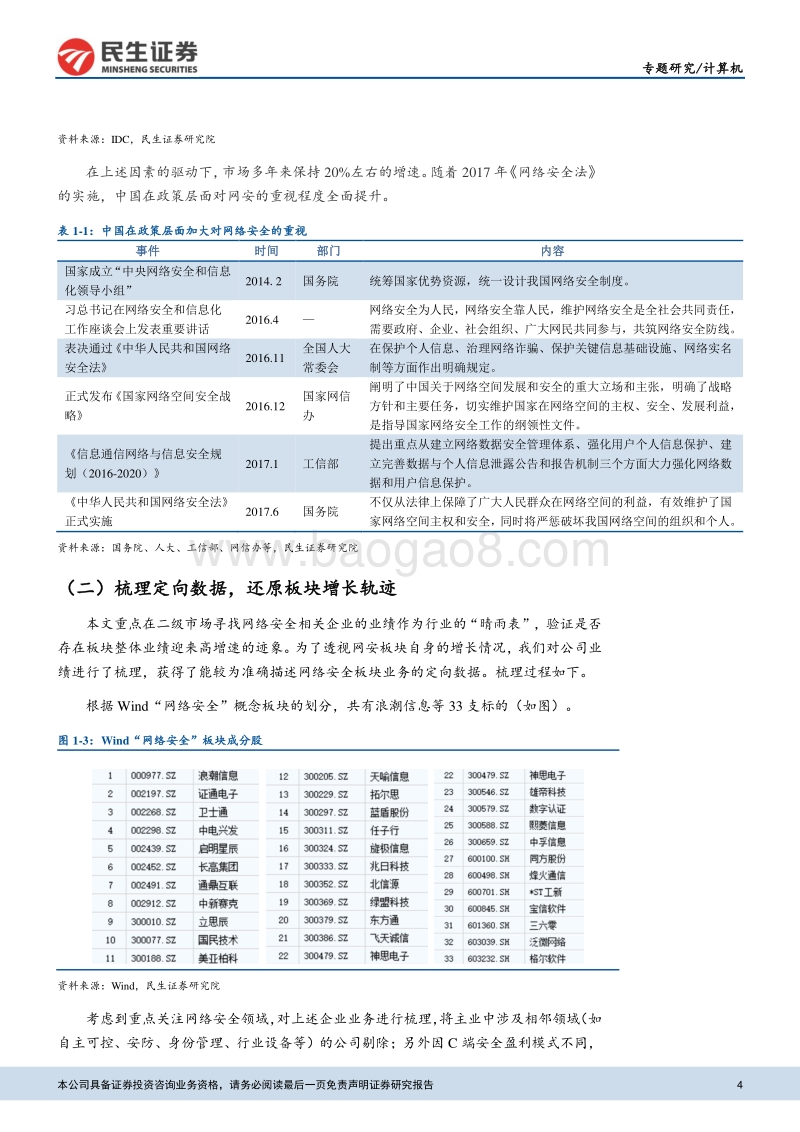 信息安全专题报告之二：拐点初显，云安全等子板块机会开启.pdf_第4页