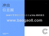 2018年管理层首席信息官(CIO)调研报告.pptx