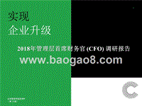 2018年管理层首席财务官(CFO)调研报告.pptx