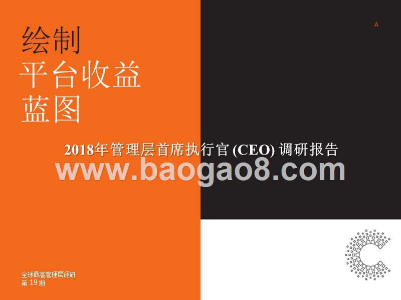 2018年管理层首席执行官(CEO)调研报告.pptx_第1页