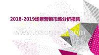 2018-2019场景营销市场分析报告.pptx