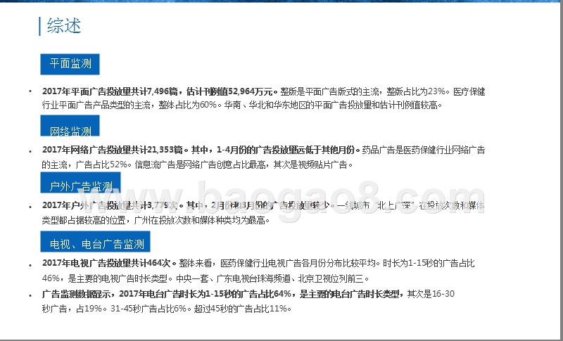 2017-2018年医药保健广告分析报告.pptx_第3页