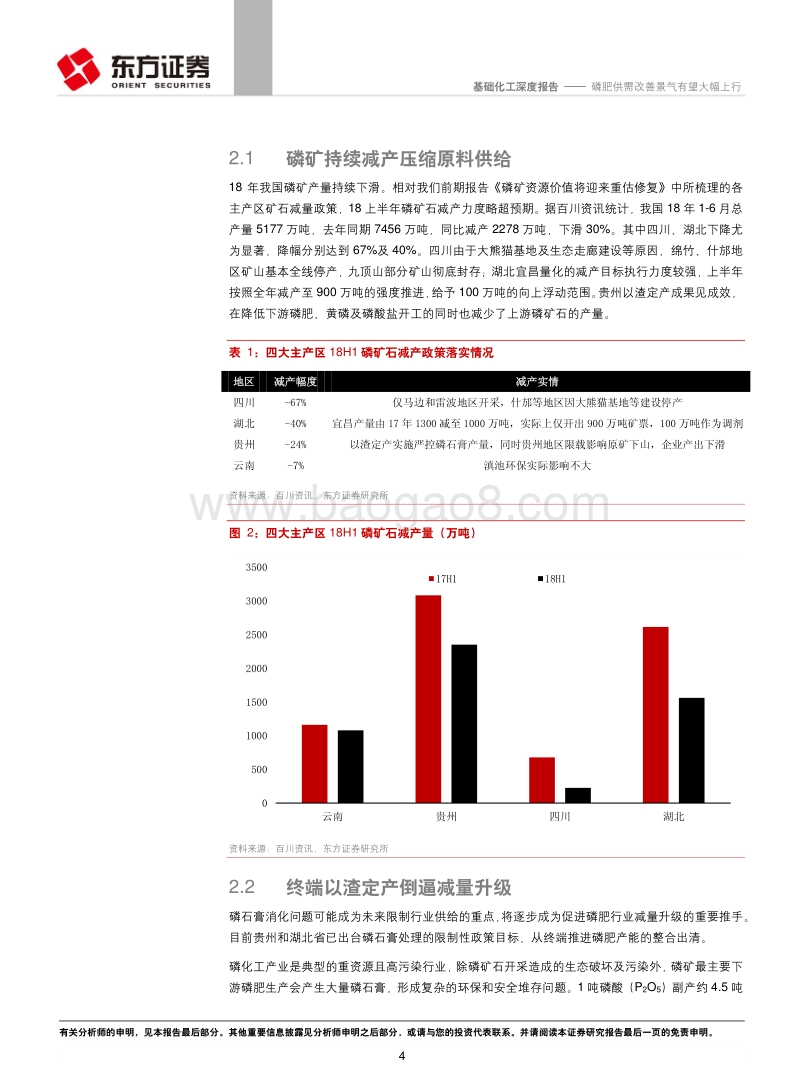 基础化工行业：磷肥供需改善景气有望大幅上行.pdf_第4页