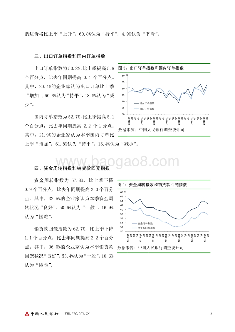 2018年第二季度企业家问卷调查报告.pdf_第2页