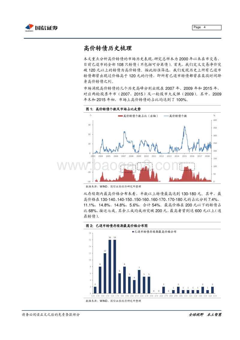 高价转债的历史表现梳理上篇：绝对价格维度.pdf_第4页