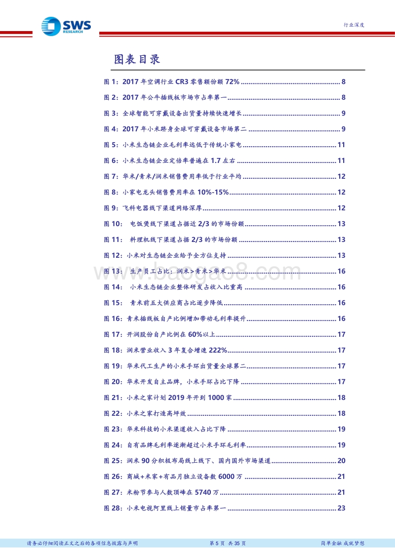 小米生态链企业对家电格局影响有限：价格厚道，能否感动家电？.pdf_第5页