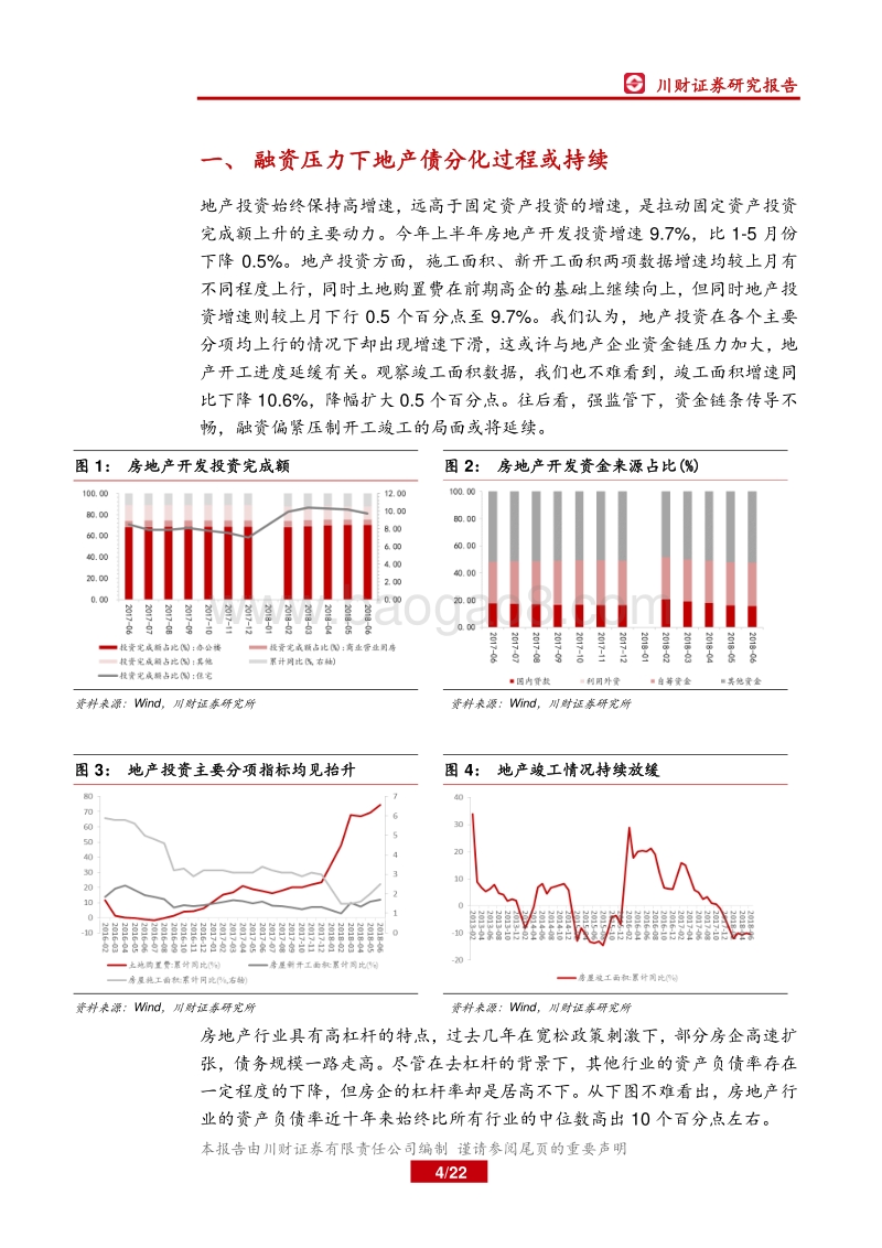 地产债专题研究：融资压力致地产债分化过程持续.pdf_第4页