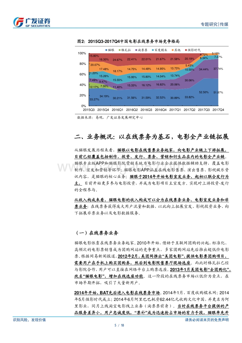 光线传媒：猫眼市占率持续提升，从票务工具到一站式泛娱乐平台.pdf_第5页