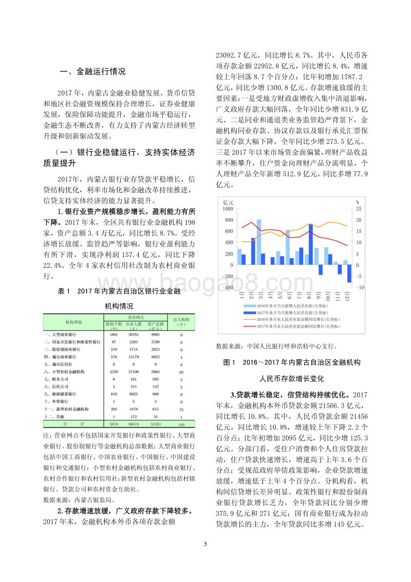 2018内蒙古自治区金融运行报告.pdf_第5页