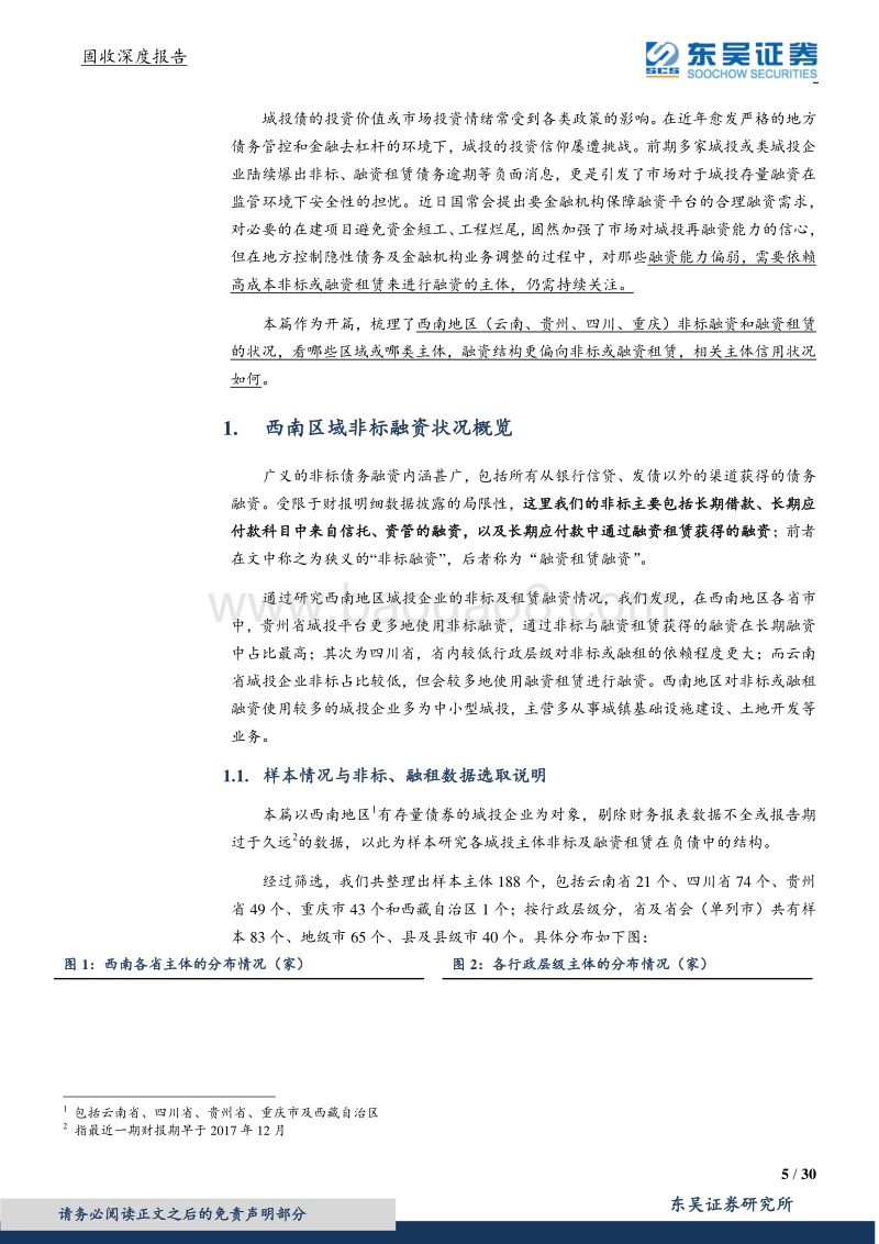 城投非标知多少？——西南篇.pdf_第5页