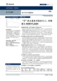 “芯”辰大海系列报告之二：存储器之NORFLASH.pdf